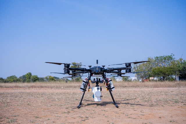 Marut Drones delivers the first-ever mineral exploration drones in India to NMDC